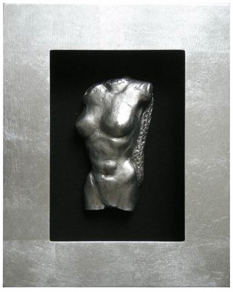 MS034 Wall Décor objet d art box framed figure with glass